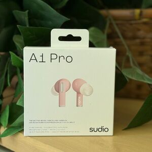 Sudio A1 Pro Pink Earbuds